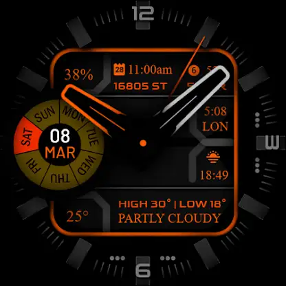 Watch Face WF132 screenshot 5