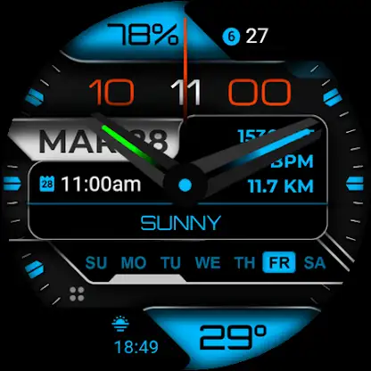 Watch Face WF133 screenshot 3