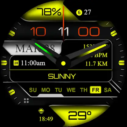 Watch Face WF133 screenshot 7