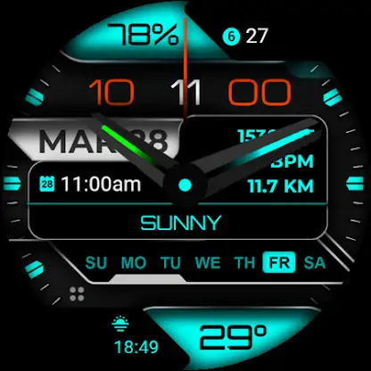 Watch Face WF133 screenshot 5