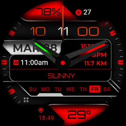 Watch Face WF133 screenshot 6