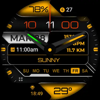 Watch Face WF133 screenshot 4