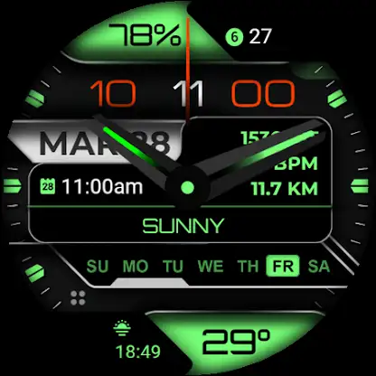 Watch Face WF133 screenshot 10