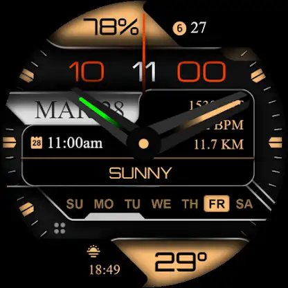 Watch Face WF133 screenshot 9