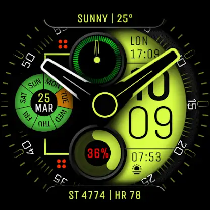 Watch Face WF134 screenshot 10