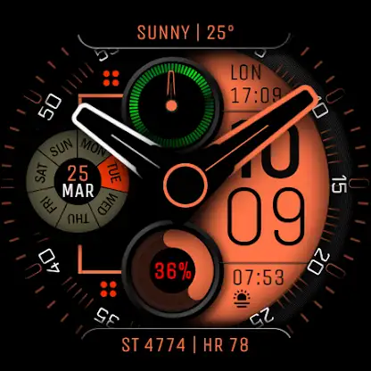 Watch Face WF134 screenshot 3