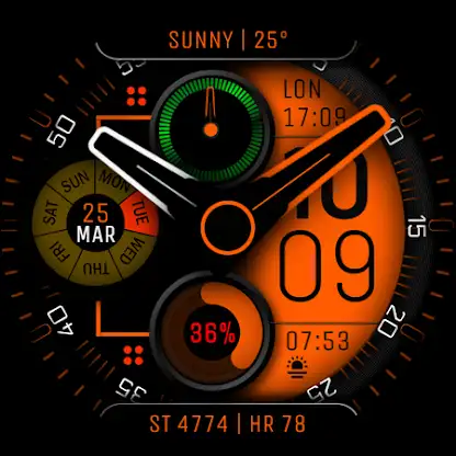 Watch Face WF134 screenshot 4