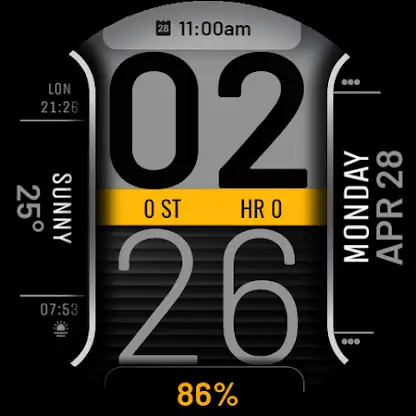 Watch Face WF136 screenshot 8