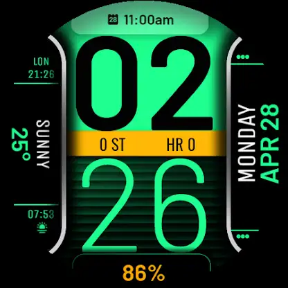 Watch Face WF136 screenshot 4