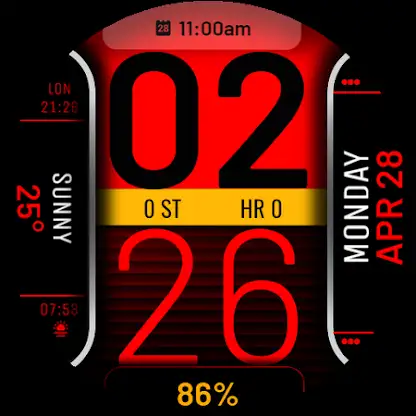 Watch Face WF136 screenshot 3
