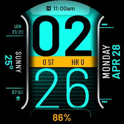 Watch Face WF136 screenshot 10