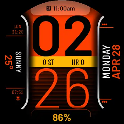 Watch Face WF136 screenshot 5