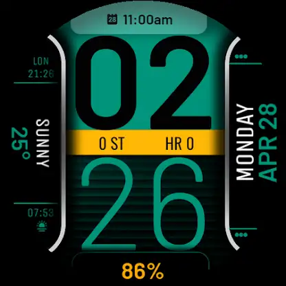 Watch Face WF136 screenshot 9