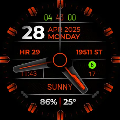 Watch Face WF138 screenshot 7