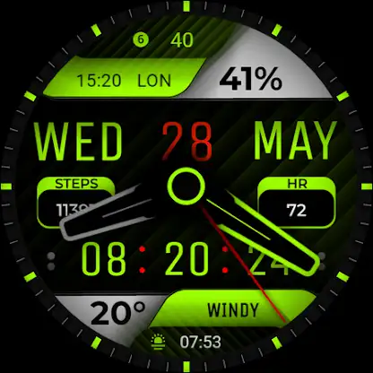 Watch Face WF140 screenshot 7