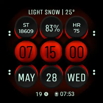 Watch Face WF141 screenshot 5