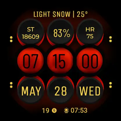 Watch Face WF141 screenshot 7