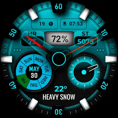 Watch Face WF144 screenshot 6