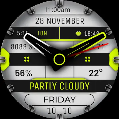 Watch Face WF145 screenshot 5