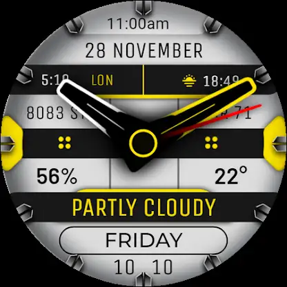 Watch Face WF145 screenshot 8