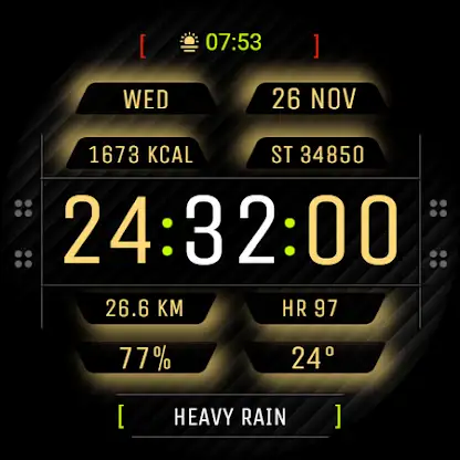 Watch Face WF147 screenshot 6