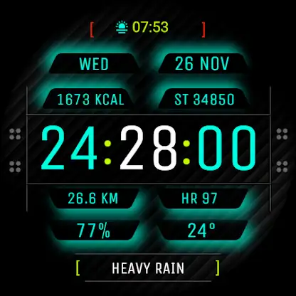 Watch Face WF147 screenshot 4