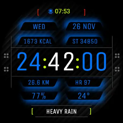Watch Face WF147 screenshot 9