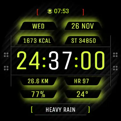 Watch Face WF147 screenshot 8