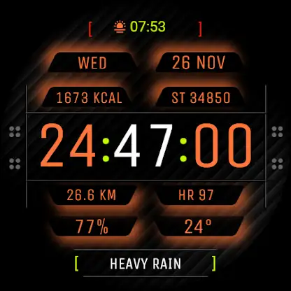 Watch Face WF147 screenshot 10