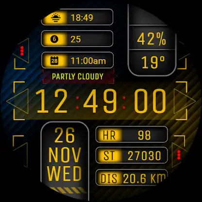 Watch Face WF148 screenshot 9