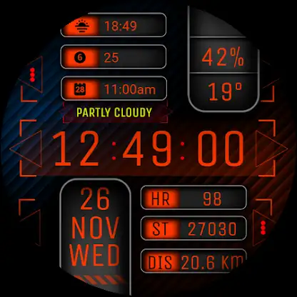 Watch Face WF148 screenshot 3