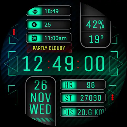 Watch Face WF148 screenshot 8