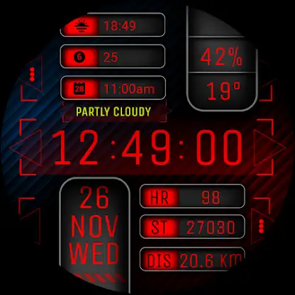Watch Face WF148 screenshot 5