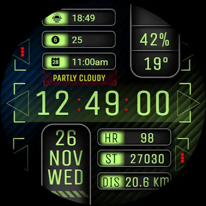 Watch Face WF148 screenshot 10