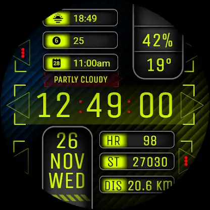 Watch Face WF148 screenshot 6