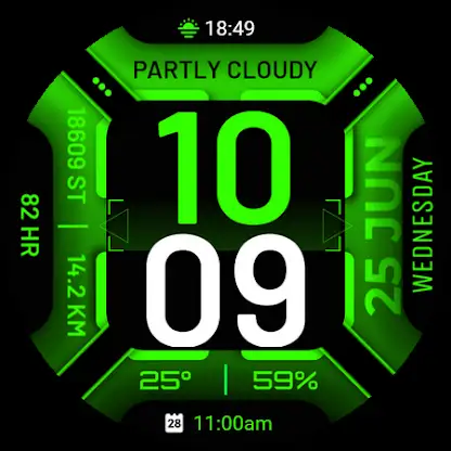 Watch Face WF150 screenshot 9
