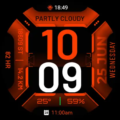 Watch Face WF150 screenshot 8