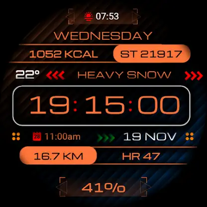 Watch Face WF151 screenshot 6
