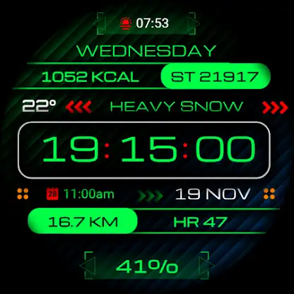 Watch Face WF151 screenshot 7