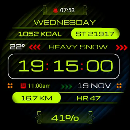 Watch Face WF151 screenshot 8