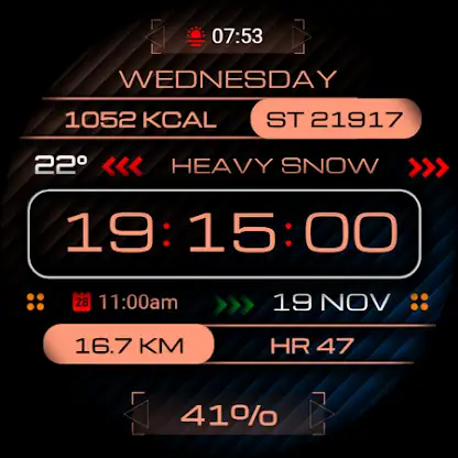 Watch Face WF151 screenshot 9