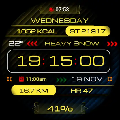 Watch Face WF151 screenshot 10