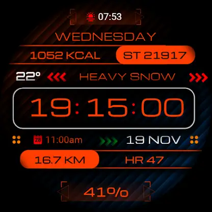 Watch Face WF151 screenshot 3