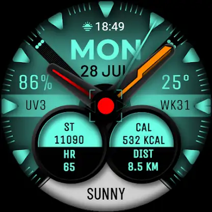Watch Face WF155 screenshot 10