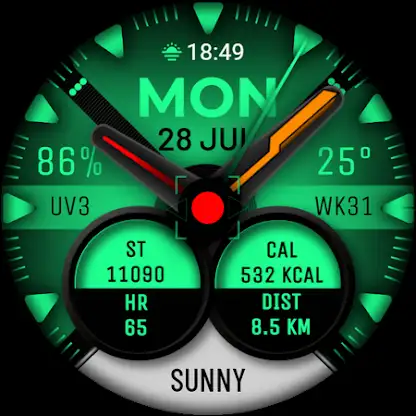 Watch Face WF155 screenshot 5