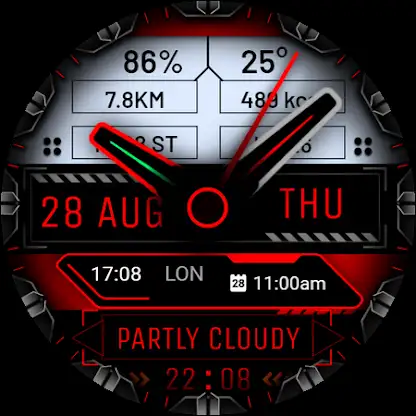 Watch Face WF157 screenshot 3