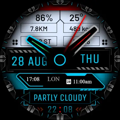 Watch Face WF157 screenshot 6