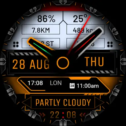 Watch Face WF157 screenshot 4