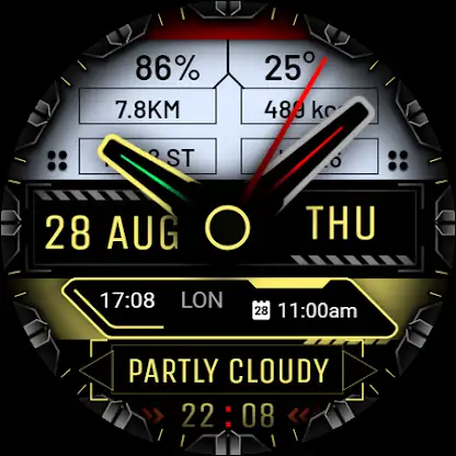 Watch Face WF157 screenshot 10