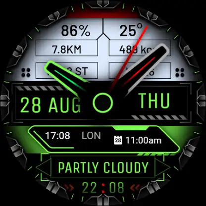 Watch Face WF157 screenshot 9